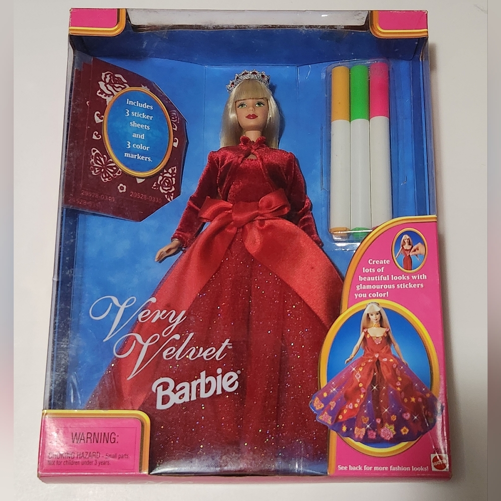 🌌 1998 Very Velvet Barbie Vintage Doll 73
